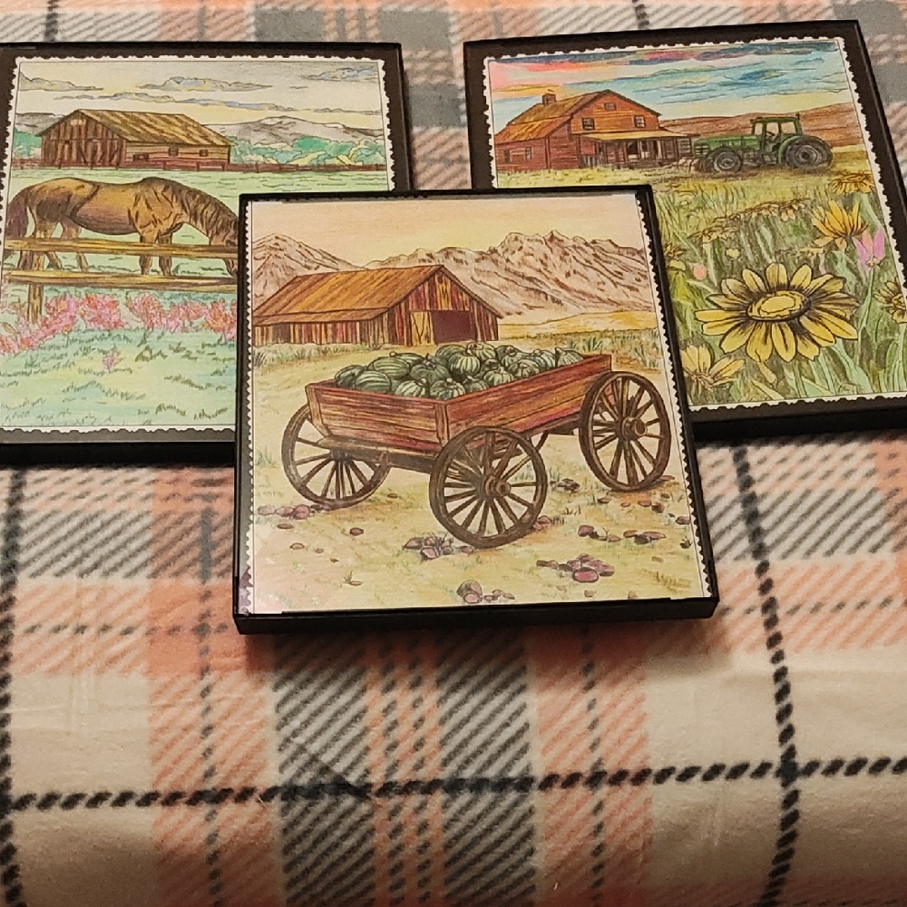 ART: SUNFLOWER 🌻 FARM (3-SET)